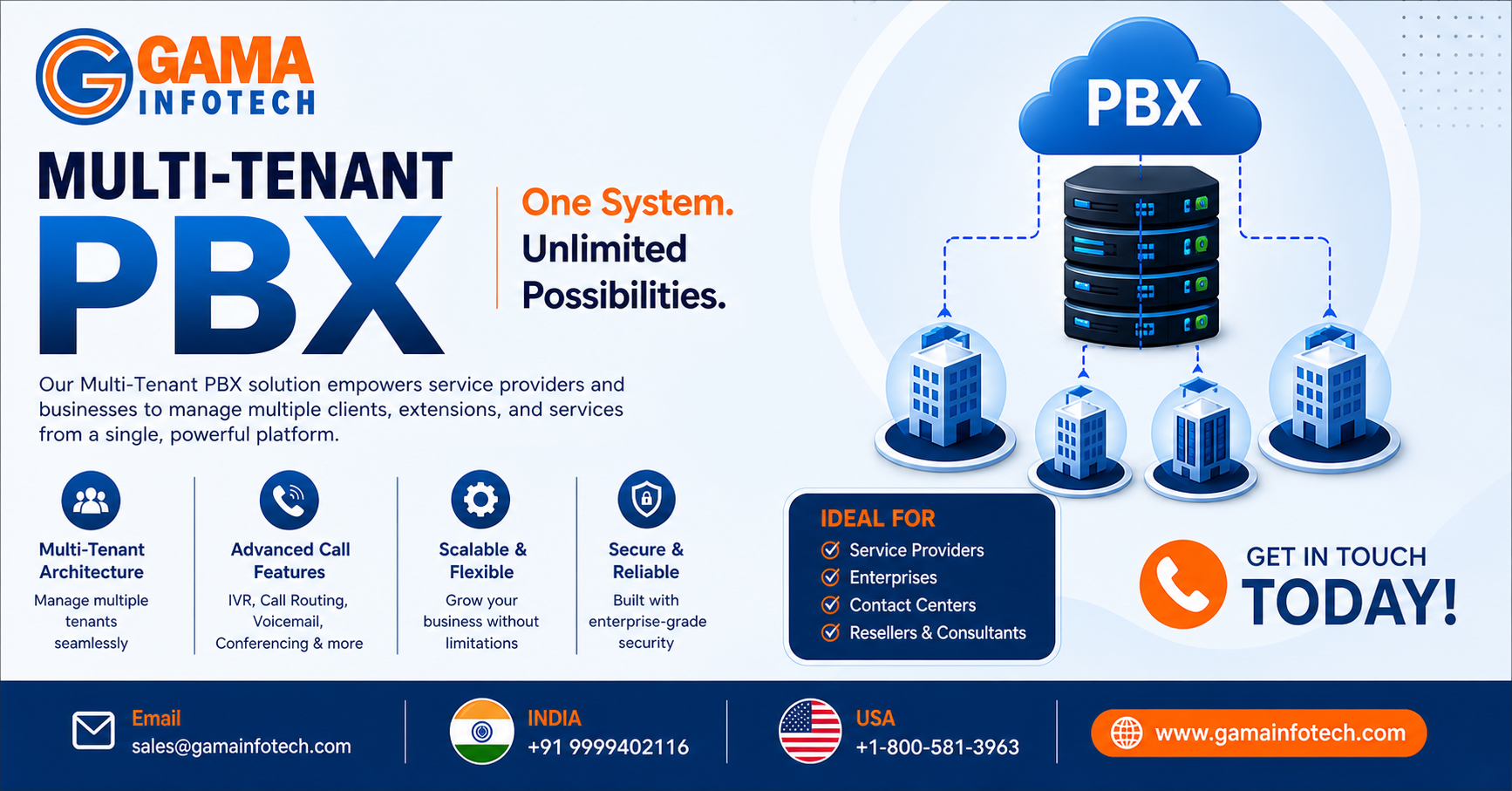 multitenant pbx