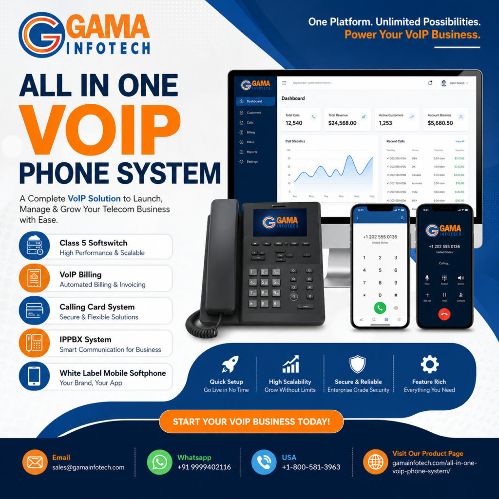 Complete All In One VoIP Phone System & White Label VoIP Mobile Softphone all in one voip phone system