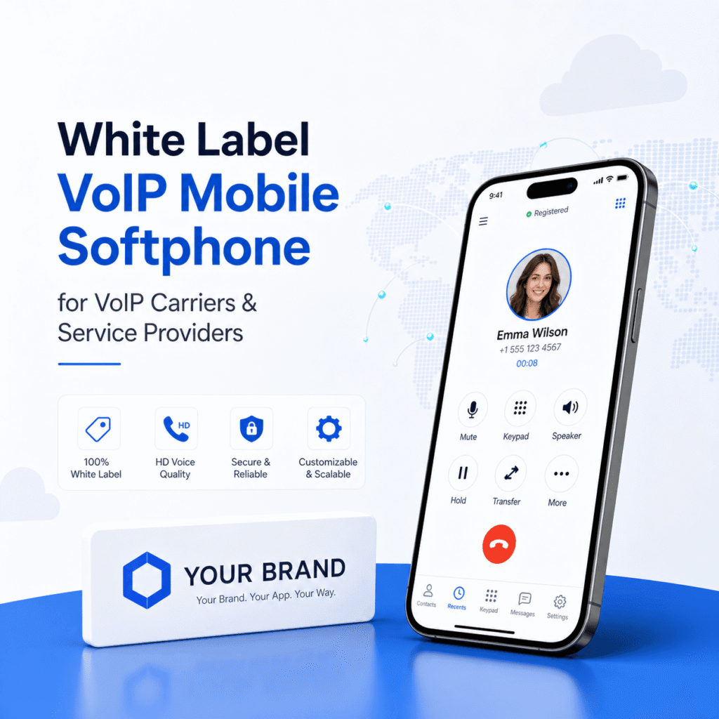 White Label VoIP Mobile Softphone for VoIP Carriers & Service Providers whitel label